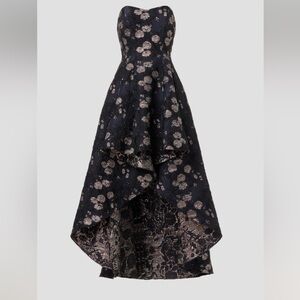 Badgley Mischka Flora High Low Gown, Size 4